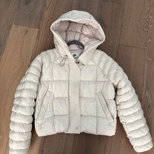 Nike swoosh therma fit oversized puffer